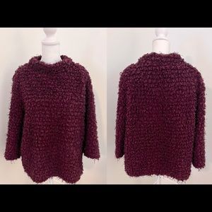 Vince Camuto Sweater - Petite Large. Small Cowl neck with 3/4 sleeves.